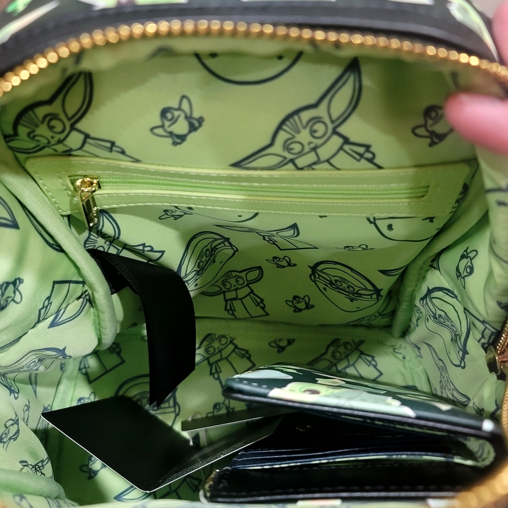 Loungefly Star Wars Mini Backpack and Wallet Set NWT - Picture 8 of 14